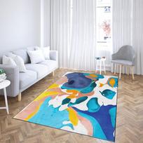 Kilimas vidaus Conceptum Hypnose ESHL96 487KRL2031, įvairių spalvų, 220 cm x 140 cm
