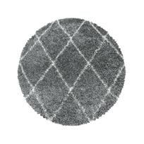 Kilimas vidaus Ayyildiz Alvor Geometric 1601603401, baltas/pilkas, 160 cm x 160 cm