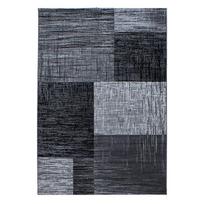 Kilimas vidaus Ayyildiz Plus Abstract 1402008001, juodas/pilkas, 200 cm x 140 cm