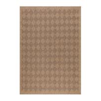 Kilimas lauko terasoms Ayyildiz Dhaka 2403408713, juoda/smėlio, 340 cm x 240 cm