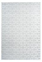 Kilimas vidaus Me Gusta Vivica 125 GELFR-160-230, balta/mėlyna/pilka, 230 cm x 120 cm