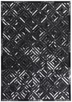 Kilimas vidaus Kayoom Spark 410 JPPOQ-80-150, sidabro/juodas, 150 cm x 80 cm