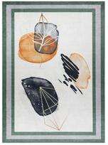 Kilimas vidaus Hakano Arlen Abstract2, oranžinė/pilka/smėlio, 170 cm x 120 cm
