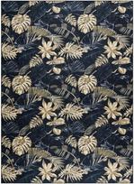 Kilimas vidaus Hakano Arlen Leaves, aukso/juodas, 220 cm x 160 cm