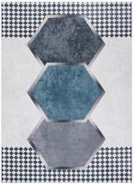 Kilimas vidaus Mark Arlen Rhombus, įvairių spalvų, 150 cm x 80 cm