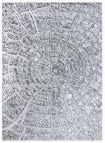 Kilimas vidaus Hakano Trex Tree 2, pilkas, 220 cm x 160 cm