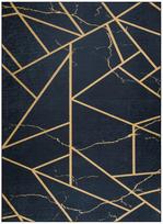 Kilimas vidaus Hakano Arlen Marble 2, juodas, 170 cm x 120 cm