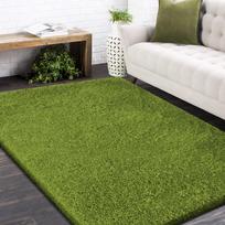 Kilimas vidaus Shaggy 0297, žalia, 330 cm x 240 cm