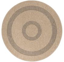 Kilimas lauko terasoms Ayyildiz Comilla Vintage 1601600886, juoda, 160 cm x 160 cm