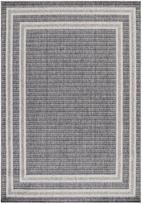 Kilimas lauko terasoms Ayyildiz Aruba Border 4901, pilka, 150 cm x 80 cm