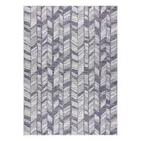Kilimas vidaus Hakano Vinea Chevron, kreminė/mėlyna, 150 cm x 80 cm