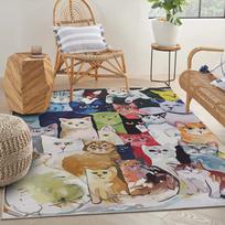 Kilimas Conceptum Hypnose Woopamuk Woopamuk238, įvairių spalvų, 150 cm x 80 cm