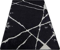Kilimas Conceptum Hypnose Broken 286CHL6563, baltas/juodas, 150 cm x 120 cm