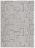 Kilimas Hacano Wink Maze, kreminė/pilka, 200 cm x 140 cm