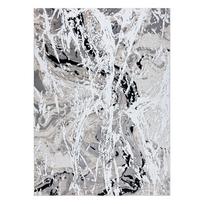 Kilimas vidaus Hakano Mosse Abstract, juoda/pilka/smėlio, 150 cm x 80 cm