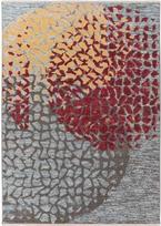 Kilimas vidaus Kayoom Dilan 400 F4OBM-80-150, įvairių spalvų/raudona, 150 cm x 80 cm