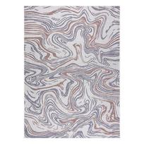 Kilimas vidaus Hacano Vinea Waves, kreminė/mėlyna, 150 cm x 80 cm