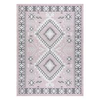 Kilimas vidaus Hakano Vinea Aztec, kreminė/rožinė, 170 cm x 120 cm