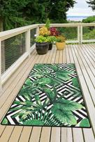 Kilimas Conceptum Hypnose Tropic - Green, įvairių spalvų, 180 cm x 120 cm