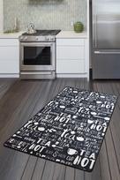 Kilimas Conceptum Hypnose Hot Tea - Black, įvairių spalvų, 180 cm x 120 cm