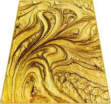 Kilimas vidaus Conceptum Hypnose Honey Foam, geltona, 160 cm x 100 cm