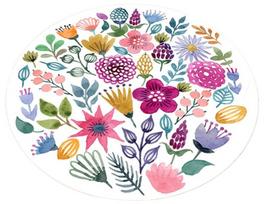 Kilimas vidaus Conceptum Hypnose Drenaj, įvairių spalvų, 100 cm x 100 cm