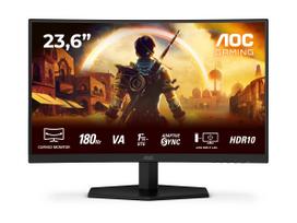 monitoriu full hd - AOC C24G42E 23.6", VA, Full HD, 180Hz, Juodas (Black) - 6 nuotrauka