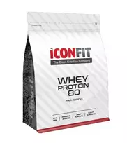 ICONFIT Išrūgų baltymai Whey Protein 80, Creme Brulee, 1 kg