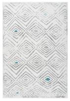 Kilimas vidaus Kayoom Vancouver 410, baltas/pilkas, 150 cm x 80 cm