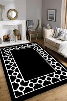 Kilimas Conceptum Hypnose Bague Black, baltas/juodas, 180 cm x 120 cm