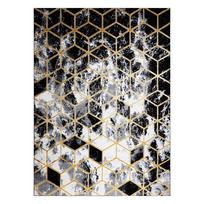 Kiliminis takas Hakano Mosse Hexagon, aukso/juodas/pilkas, 250 cm x 60 cm