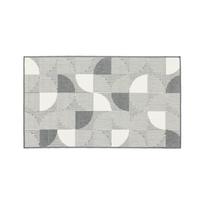 Kilimas lauko terasoms Domoletti REVESRSO 3944 GE12, pilkas, 140 cm x 80 cm