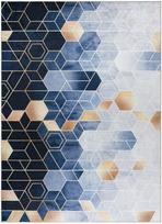 Kilimas vidaus Mark Arlen Cube, aukso/pilkas, 150 cm x 80 cm