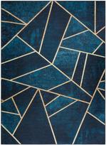 Kilimas vidaus Benuta Arlen Mosaic, mėlyna, 170 cm x 120 cm
