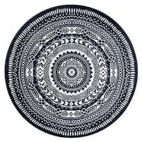 Kilimas vidaus Hakano Beo Napkin, juodas, 120 cm x 120 cm