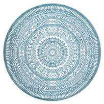 Kilimas vidaus Hakano Beo Napkin, mėlyna, 140 cm x 140 cm