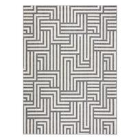 Kilimas Hacano Wink Maze, kreminė/pilka, 150 cm x 80 cm