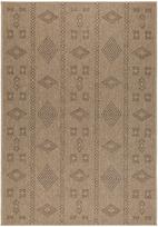 Kilimas lauko terasoms Ayyildiz Dhaka 801508711, juoda/smėlio, 150 cm x 80 cm