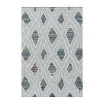 Kilimas lauko terasoms Ayyildiz Bahama Boho 801505157, pilka/įvairių spalvų, 150 cm x 80 cm