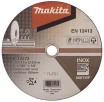 metalo pjovimas - Pjovimo diskas  230 X 1,9 MM RST/ Metalui Makita B-12273 - 1 nuotrauka