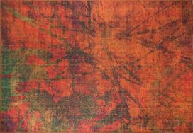 Kilimas Conceptum Hypnose Fusion Chenille AL 09 473RTP2710, žalias/oranžinis, 230 cm x 150 cm