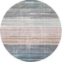 Kilimas Conceptum Hypnose Funk Chenille AL 120, įvairių spalvų, 150 cm x 150 cm