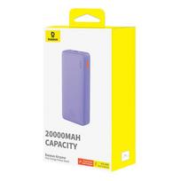 baseus 20w power bank - Baseus Airpow 20000mAh 20W Purple (Violetinė) - 5 nuotrauka
