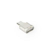 OEM Kortelių skaitytuvas Type-C (MicroSD) Sidabrinis (Silver)