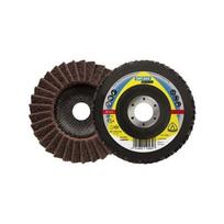 veltinis poliravimo diskas - Grubus veltinio šlifavimo diskas KLINGSPOR SMT800 125x22,23mm - 1 nuotrauka