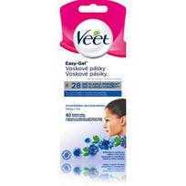 wax strips - Veet Professional vaško juostelės veidui jautriai odai - 40 vnt. - 1 nuotrauka