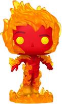 funko pop marvel - FUNKO POP! Vinilinė figūrėlė: Marvel - Fantastiška ketveriukė: Pirmieji žingsniai - Žmogaus ugnis (Human Torch) - 1 nuotrauka