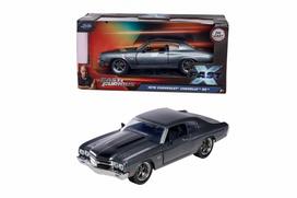 ss.lt - JADA F_F 1970 Chevrolet Chevelle SS 1:24, Sidabrinis (Silver) - 1 nuotrauka