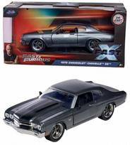 ss.lt - JADA F_F 1970 Chevrolet Chevelle SS 1:24, Sidabrinis (Silver) - 2 nuotrauka