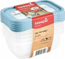 saldymo indeliai - Keeeper Mia Magic Ice maisto šaldymo indelių rinkinys, 0,5 l, 5 vnt. - 2 nuotrauka